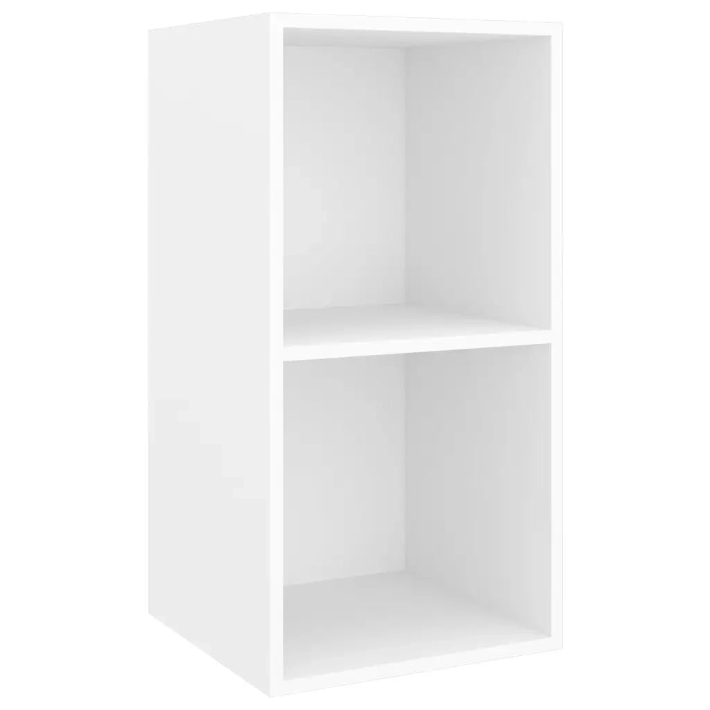Set Mobile TV 4 pz | Armadietto TV | Mobile Porta TV Bianco in Truciolato