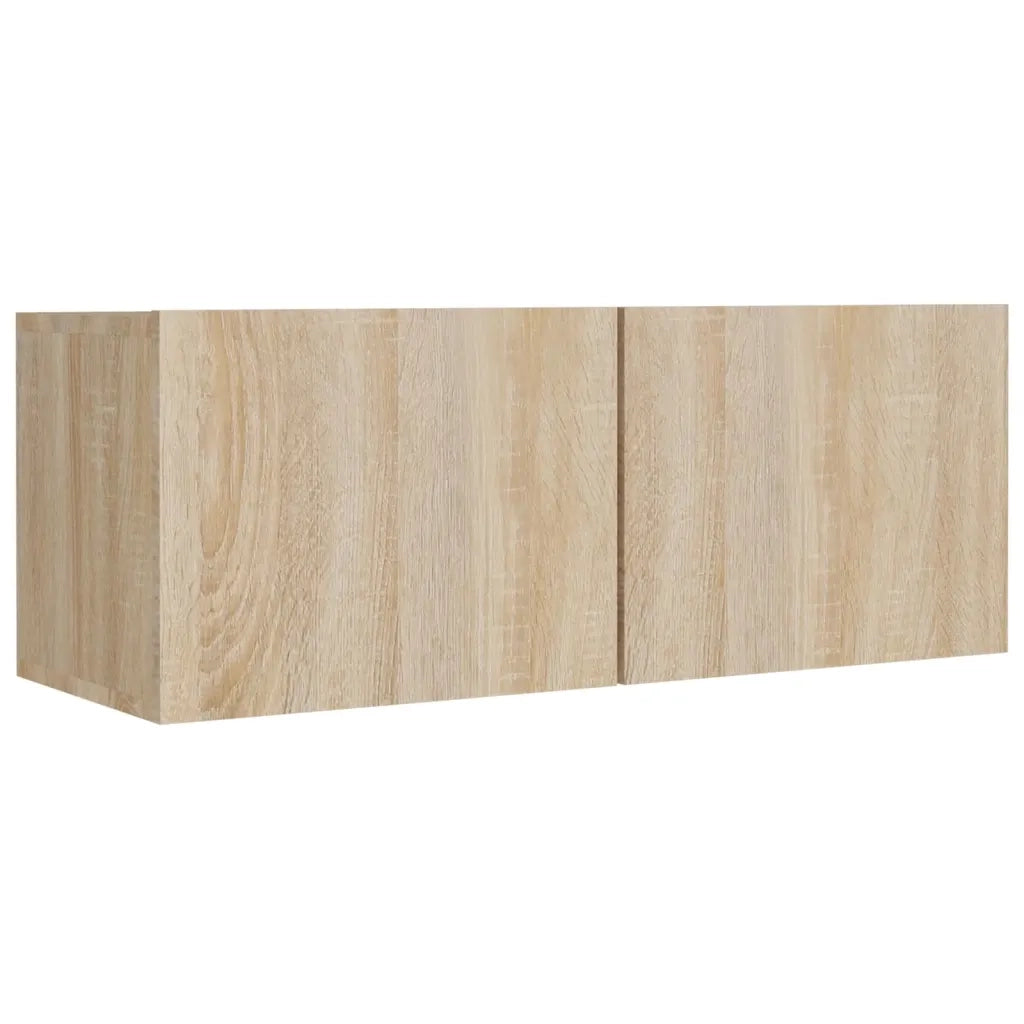 Set Mobili Porta TV 8pz-Set di 8 Credenza per TV Rovere Sonoma in Legno Multistrato 194151