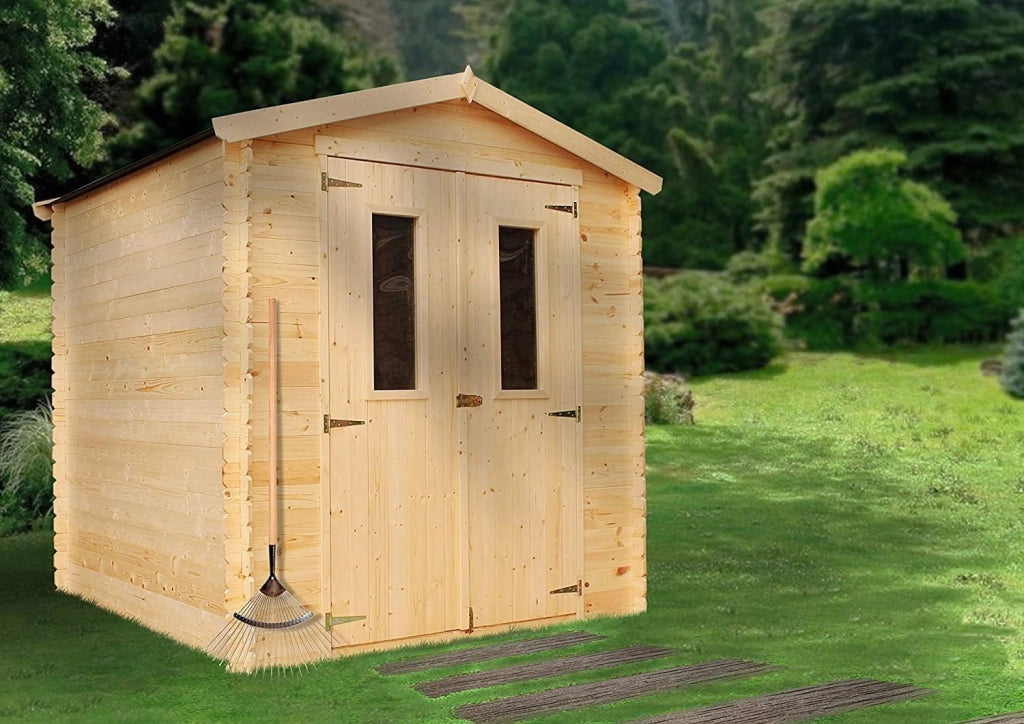 TIMBELA M343 Casetta da Giardino in Legno - 3.53 m2