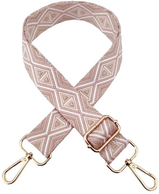 Cinturone Regolabile da Spalla 72-130 cm - Cinturino per Borse - Cinturino Boho Stile - Ferro di Balanciere - Cinturino in Nylon Duraturo - Comodo e Robusto - Cinturino per Borse