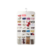 Trade Shop - Organizzatore Organizer Di Gioielli Da Appendere Doppio Lato 72 Tasche Jewellery -
