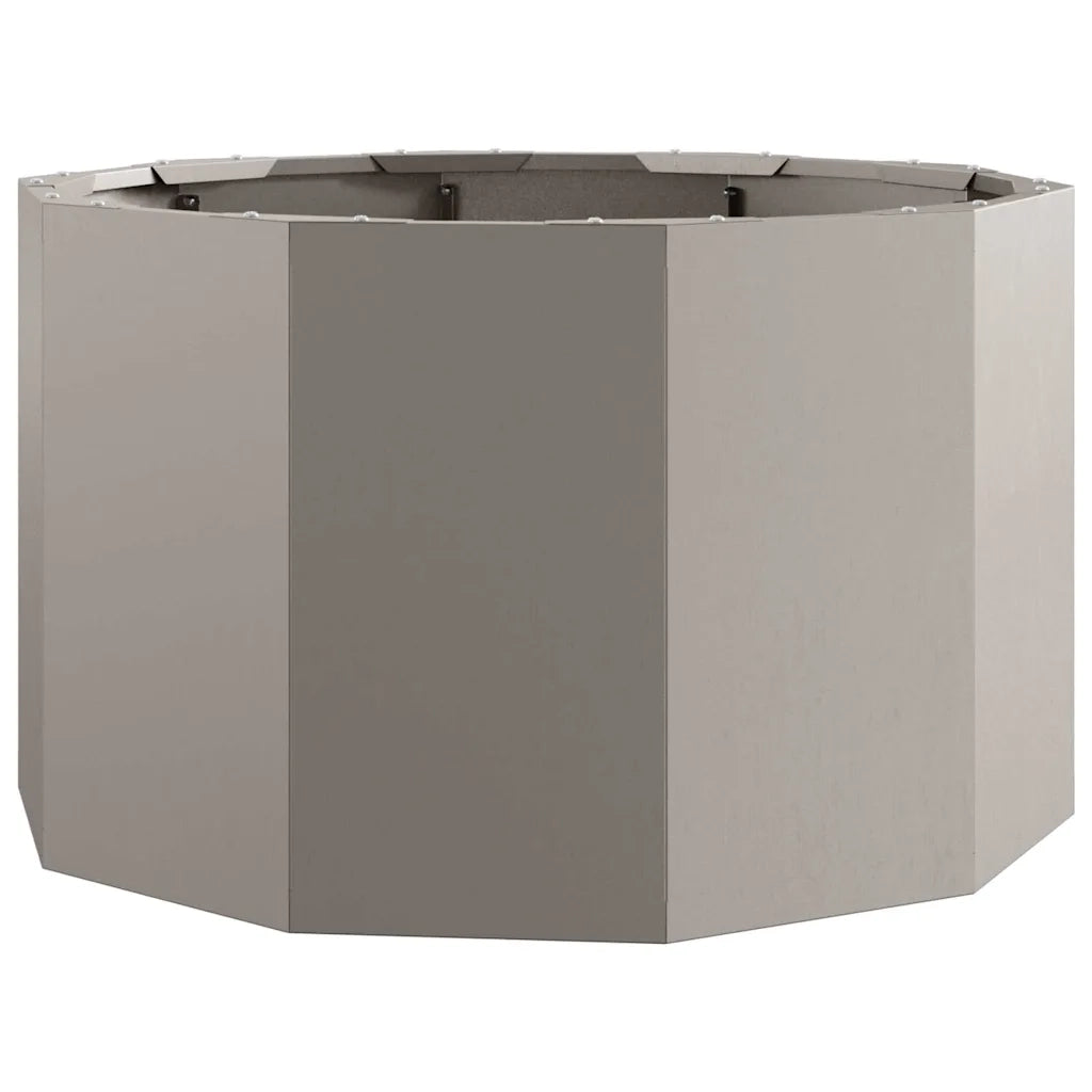 Fioriera Ruggine-Vaso-Contenitore per Piante 60 x 60 x 35 cm