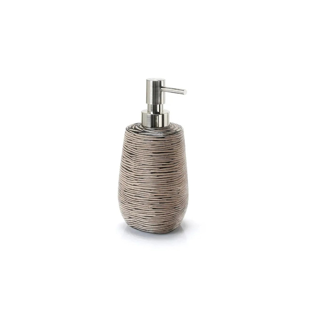 Dosasapone beige cromato Gedy Auriga