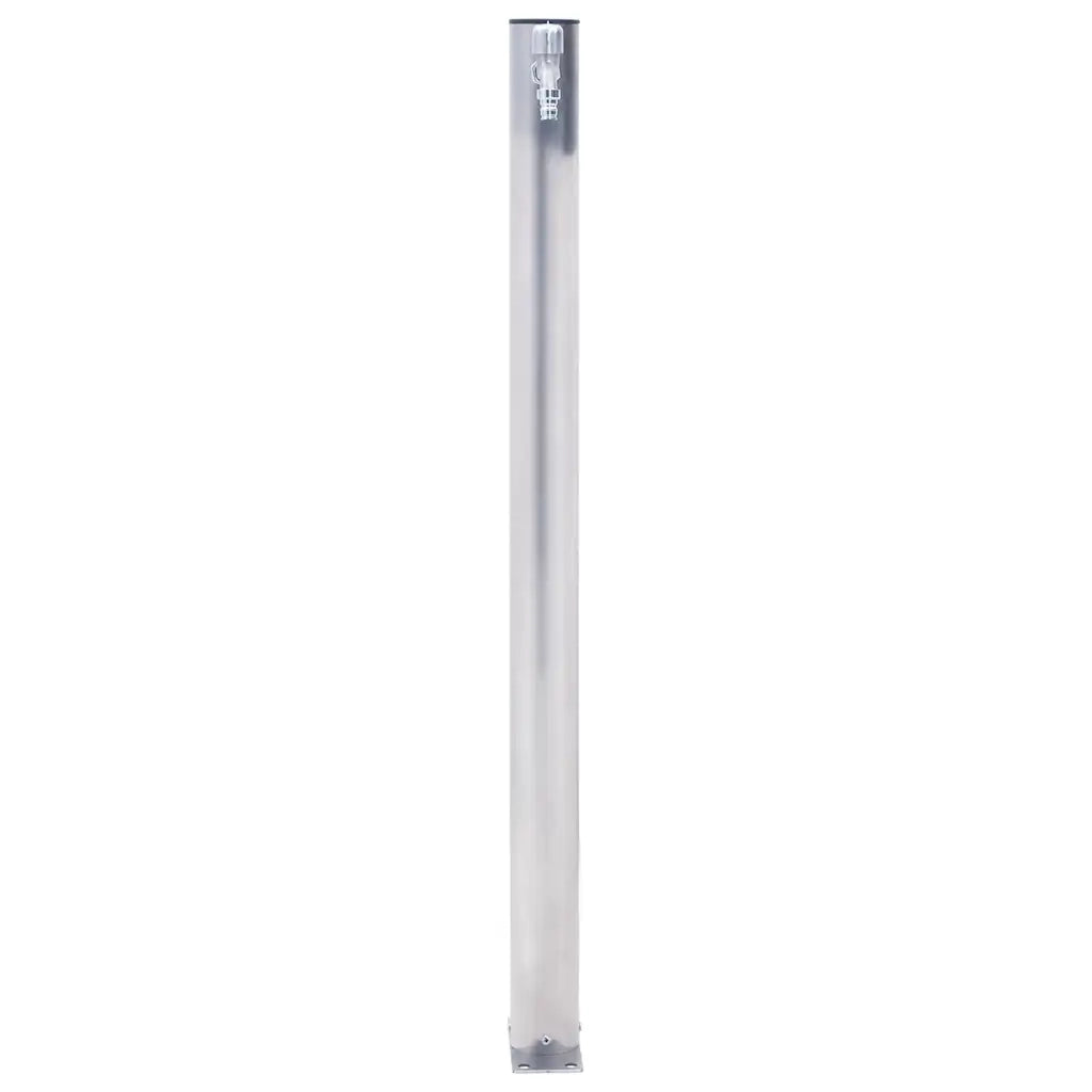 Colonna d'Acqua da Giardino 40 cm Acciaio Inox Rotonda 364500