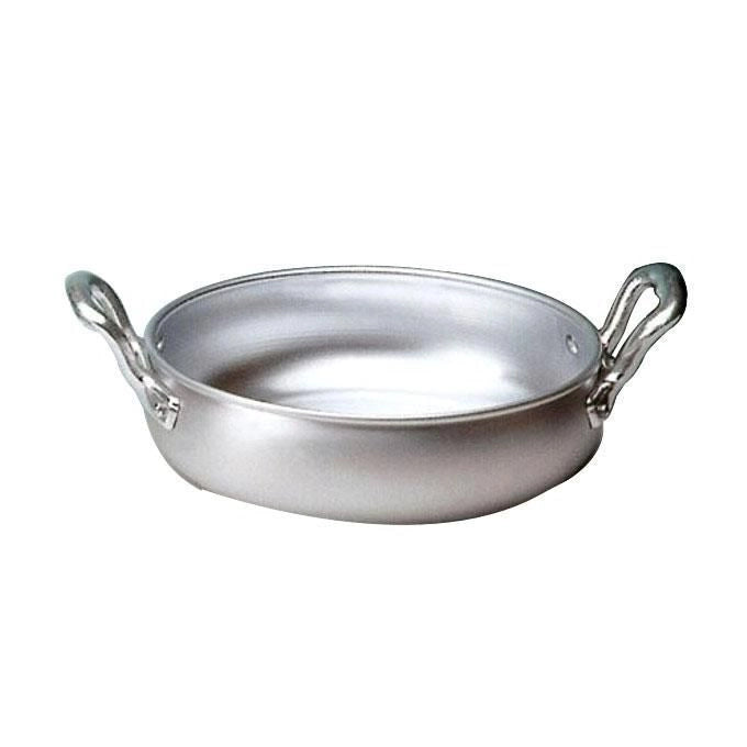 Italo Ottinetti ITALO OTTINETTI_1226A028 Ligure Casseruola con Due Manici in Alluminio 28 cm colore Metallizzato