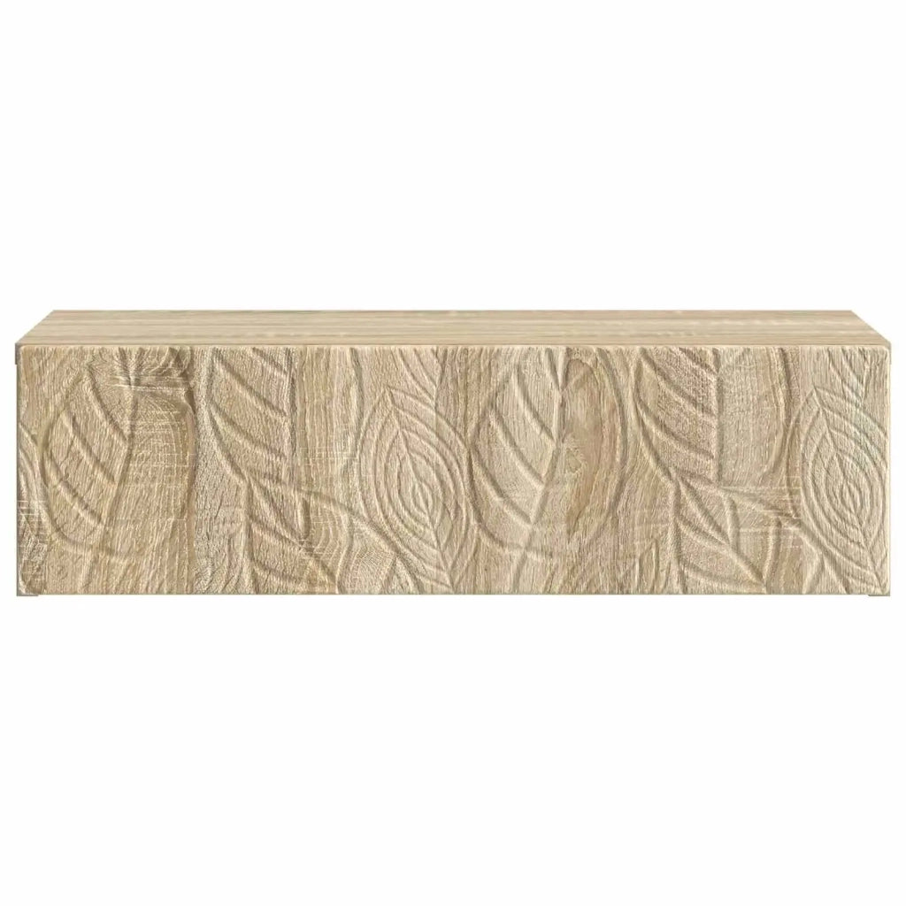 Tavolino da Parete Laterale | Tavolo laterale | Tavolino Rovere Sonoma 87,5 x 34,5 x 17 cm