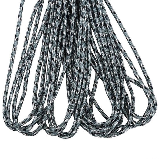 Paracord 2 mm di diametro - Corda multifunzionale - 15 metri di lunghezza