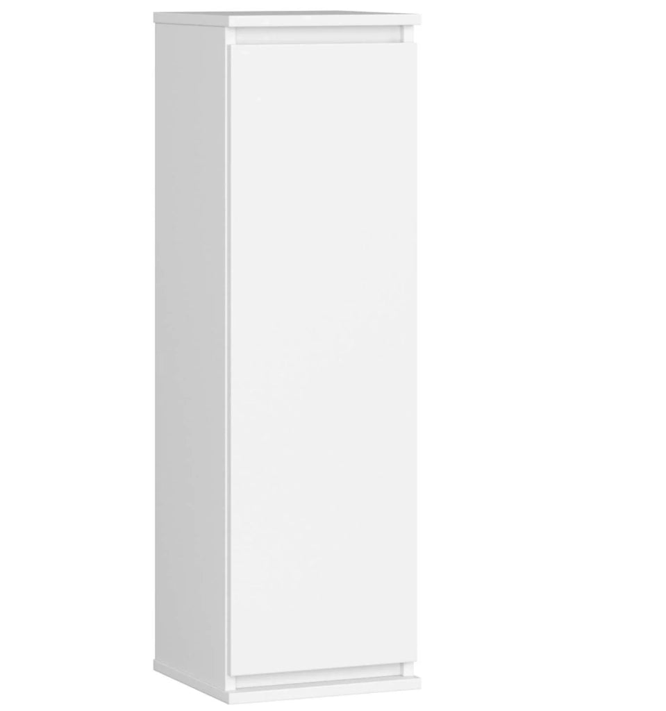 Armadietto a parete con ante strette AKORD W30 Bianca 30 cm 1 anta 30x30x99 cm