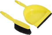 Set di spazzole e pennelli giallo