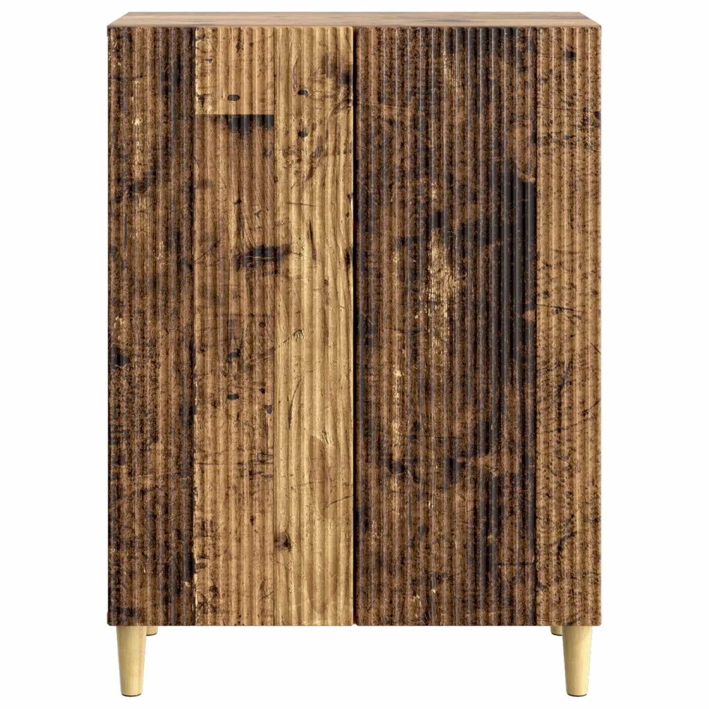 Credenza | Madia | Buffet da pranzo | Armadio da pranzo Legno antico 66 x 34,5 x 90 cm Legno ingegnerizzato