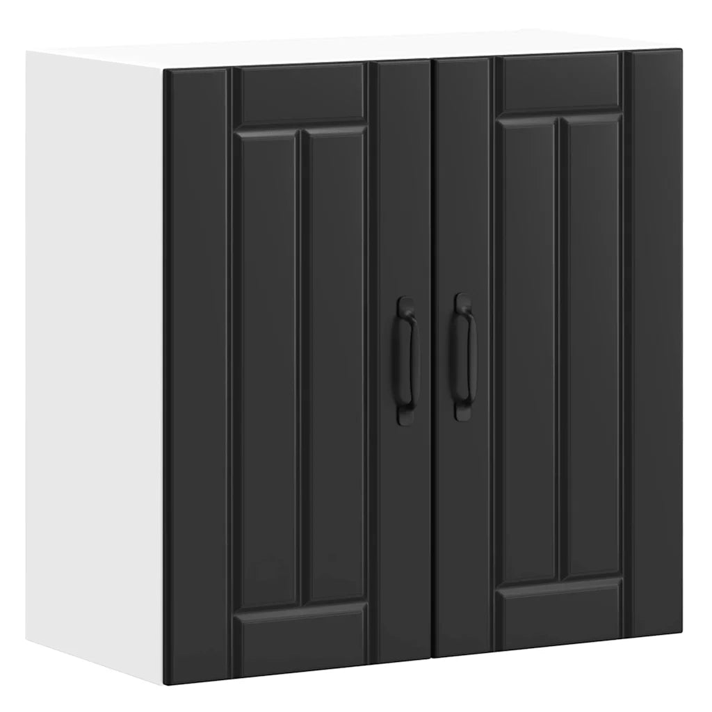 Pensile da Cucina Lucca Nero in Legno Multistrato 853818