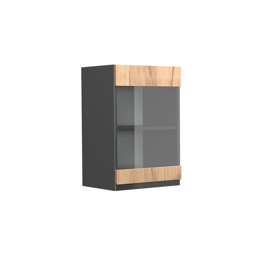 Vicco Frontale cucina Quercia dorata 39.6 x 59 cm frontale del mobile per pensile con vetro