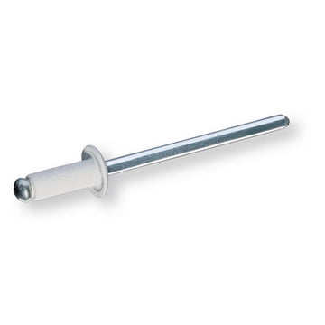 RIVETTO A STRAPPO 'BIANCO PERLA' 4,0x9 mm - 1000 pezzi- TECFI