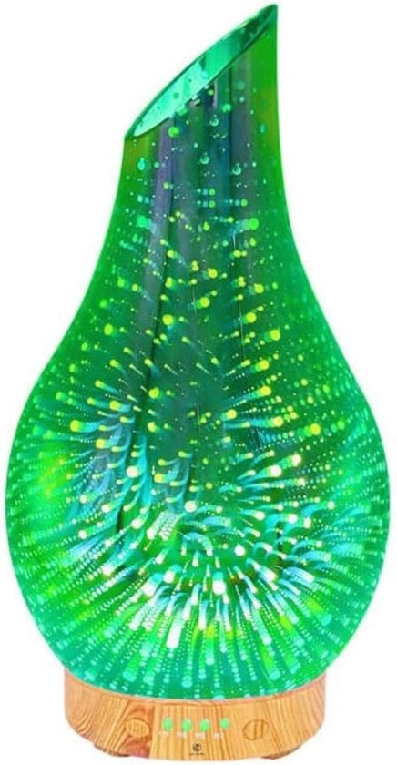 Diffusore di Aromi 3D Umidificatore a mano soffiata vetrata diffusore di profumo nebulizzatore per oli essenziali - Rinfrescante l'aria Per la casa ufficio spa studi di fitness yoga
