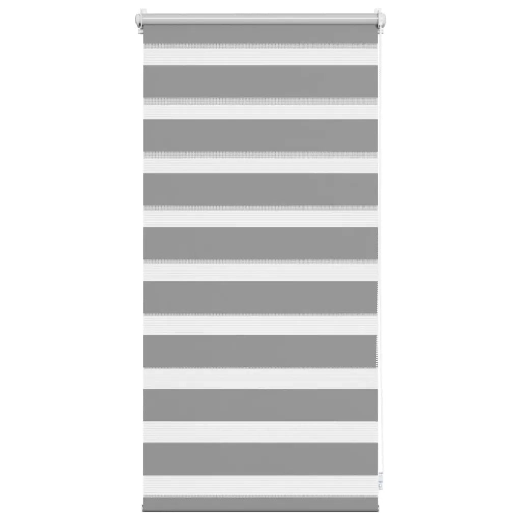 Tenda a rullo zebra 40,9x100 cm Tessuto Larghezza 36,7 cm grigio 240183
