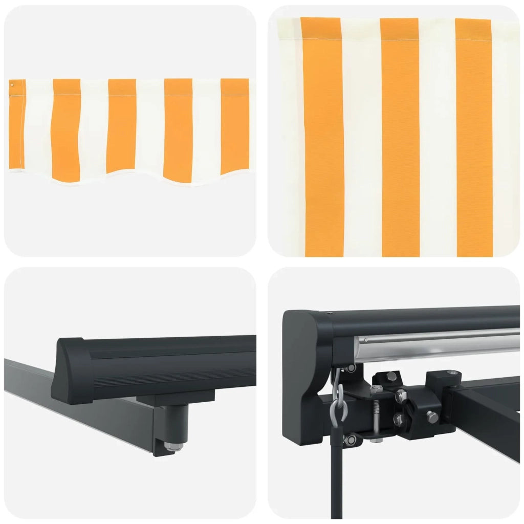 Cornice per Tenda Manuale con LED 3 x 2 m 3420745