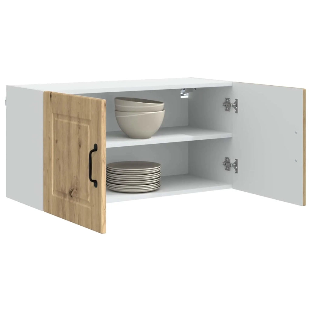 Pensile da cucina | Armadietto a muro PORTO Rovere artigianale 80 x 31 x 40 cm