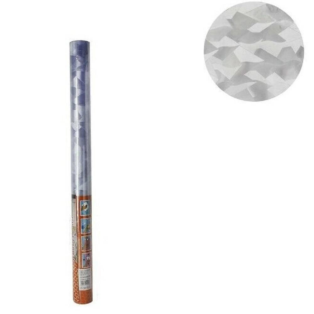 Trade Shop - Rotolo Pellicola Finestre Decorativa 2d Opaca Da 45 Cm X 2 M Adesiva Vetro 10102 -
