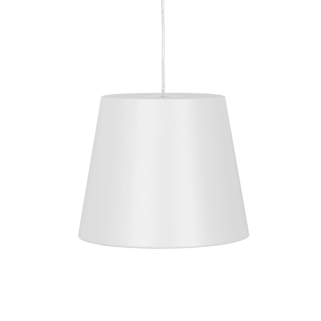 Poldina Lampada a sospensione a LED 12.5W dimmerabile, struttura in alluminio bianco opaco, design moderno, ideale per illuminazione interni, IP40