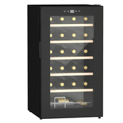 Cantinetta Vino 24 Bottiglie ¨C Xylo ¨C Temperatura Regolabile 5-20¡ãC, LED, Nero, 43x45x75cm