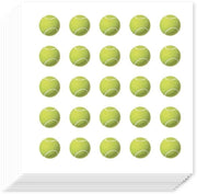 Sticker per cartellone da tennis 500 pezzi - Sticker sportivi - Autoadesivi - Attività di ricreazione - Pianificatore - Per contenitori di scatola della scuola