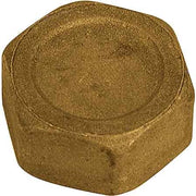 TAPPO FEMMINA OTTONE GIALLO 1/2 - MADE IN ITALY