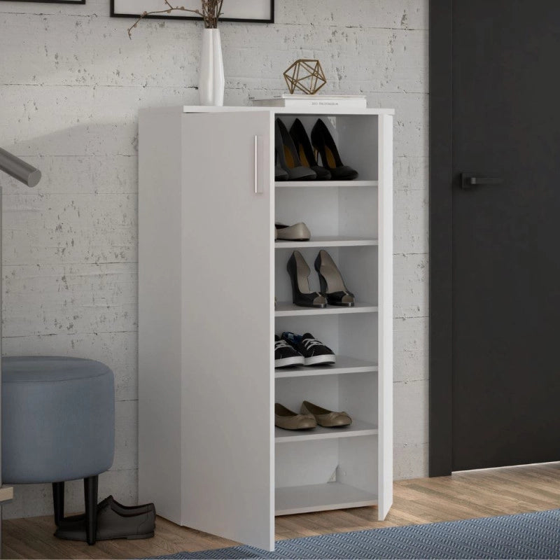 Mobile multiuso Lucio 2 ante H 120cm. colore bianco