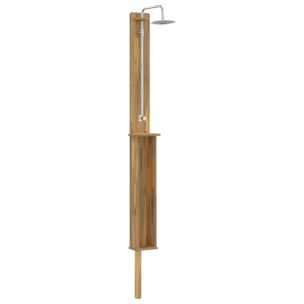 Doccia da esterno 257 cm Bianco 903121
