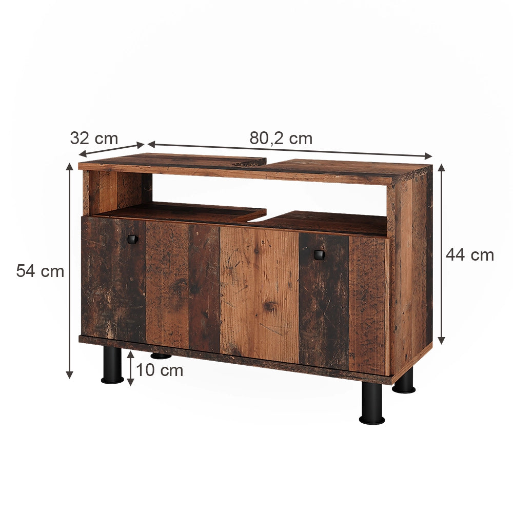 Vicco Mobile sottolavabo per bagno Oldstyle 80.2 x 54 cm con cassetto