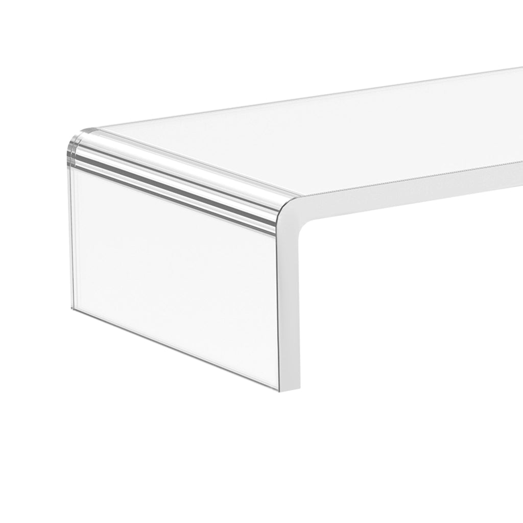 Supporto Monitor ¨C Minimal ¨C Acrilico Trasparente 53x19x9 cm