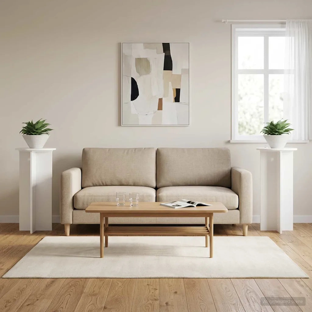 Supporto per piante | Sostegno per piante 2 pz Bianco ?40 x 80 cm