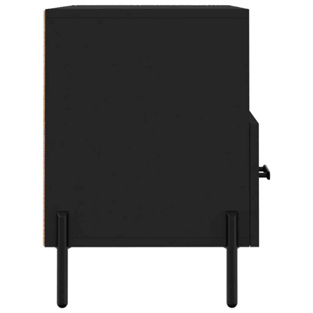Mobile TV | Armadietto TV | Mobile Porta TV Nero 80x36x50 cm in Legno Multistrato