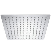 Soffione Doccia Quadrato Rea Js-p015 30cm Chrome
