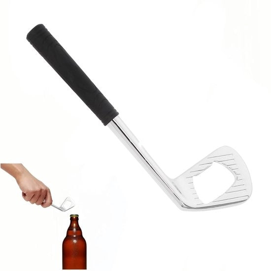 Apri-birra Golf Tema - Accessorio Bar - Innovazione - Duraturo - Resistente all'Ossidazione - Design Ergonomico