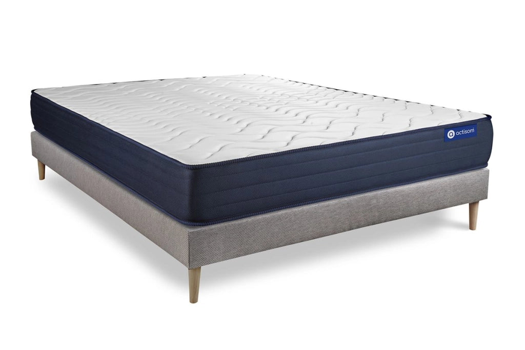 Kit rete e materasso matrimoniale Actiflex life 200x200cm - Spessore : 22cm - Molle insacchettate e memory foam- molto rigido