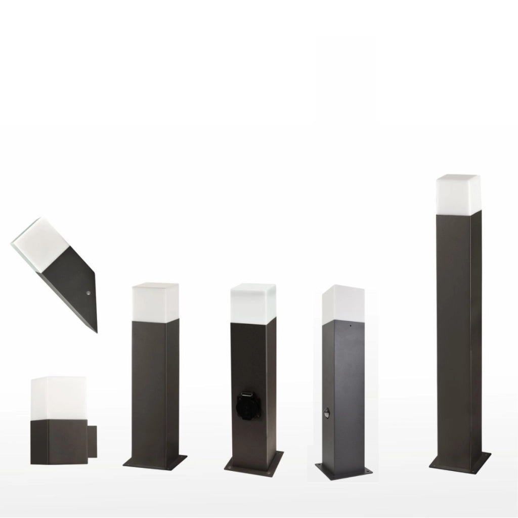 Lampada da esterno con sensore movimento E27 New York Polux