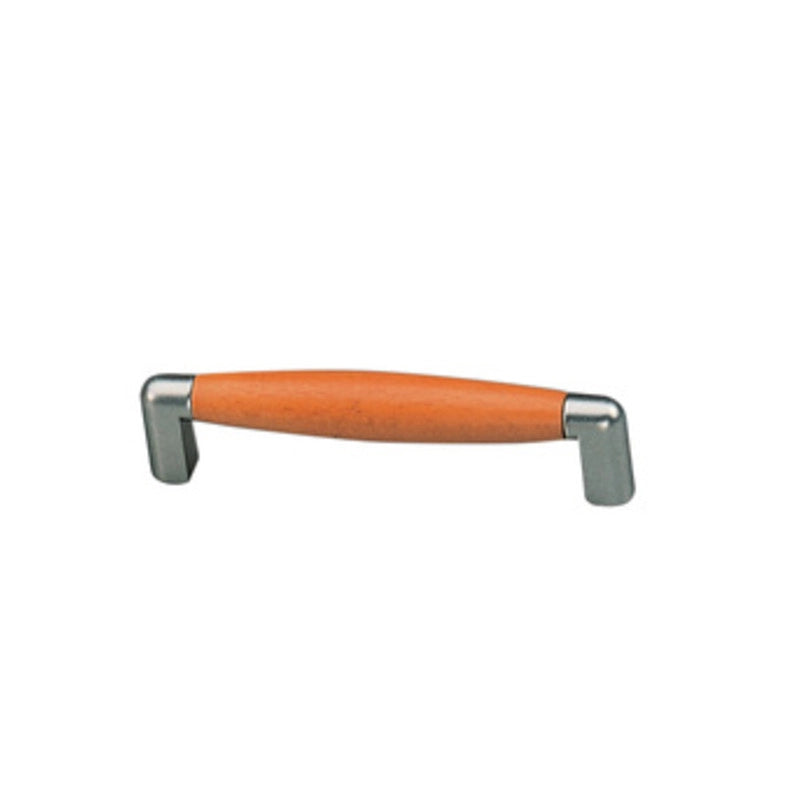 BL MANIGLIA FAGGIO 4090 NOCE NICHEL SAT 128 MM