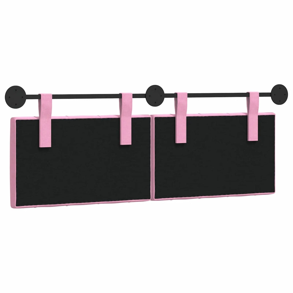 Testiera | Testata sospesa Rosa Tessuto