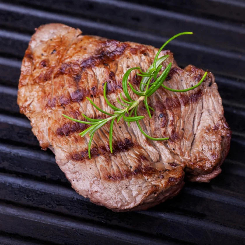 Grill Rotonda Antiaderente 28 cm a Due Facce con Manico Removibile in Legno
