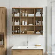 Mobiletto per specchio da bagno Rovere Artigianale 889158