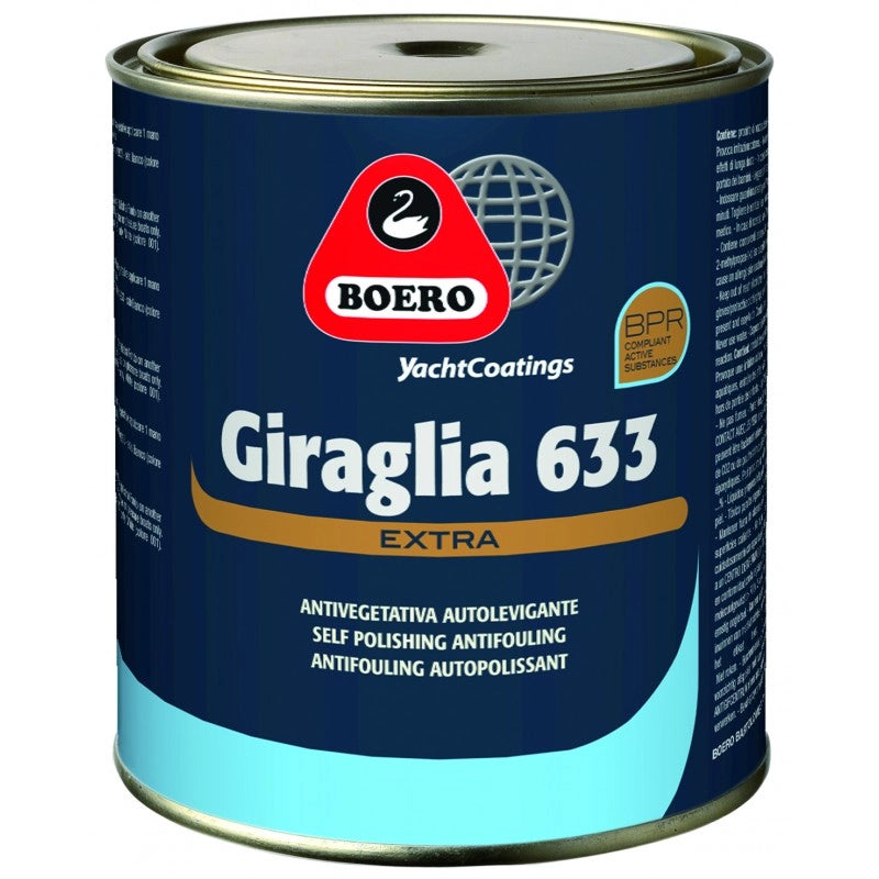 ANTIVEG. GIRAGLIA 633 BIANCO 5L ANTIFOULING GIRAGLIA 633 EXTRA LIGHT BLUE 5L