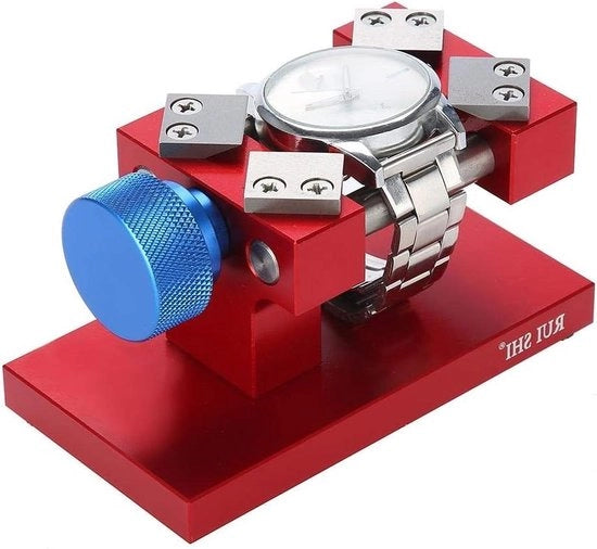Strumento di apertura del bezel rosso argento - Strumento di rimozione del bezel dell'orologio - Strumento di apertura del retro della lavorazione 1#