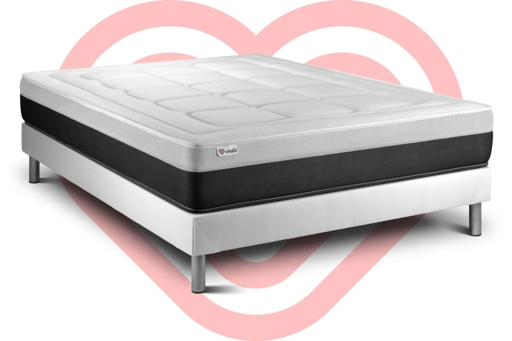 Set materasso e base 200x200 cm - Vital Form