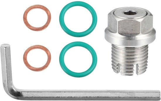 Olio sfuggente plug - Riparazione piggyback - Acciaio inossidabile - Resistente alle abrasioni - Installazione semplice - Lunga durata - Plug di sfuggimento di olio