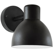 Applique esterna a muro luce giù E27 nera ARNE Polux