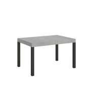 Tavolo allungabile 90x140/244 cm Every Cemento telaio Antracite