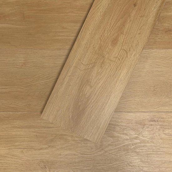 Pavimento in PVC autoadesivo - Acqua resistente - Finestra in legno - Colore grigio eichen - Copertura 5 m²