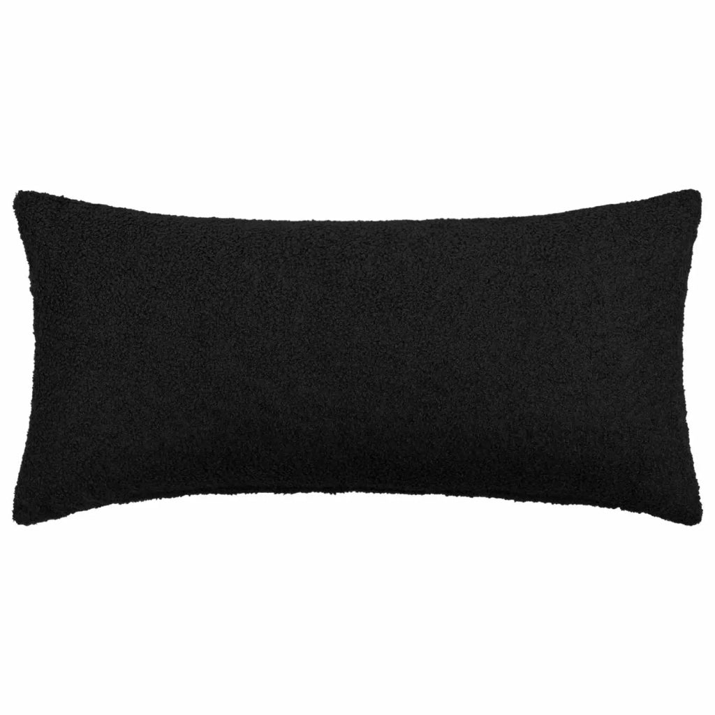 Federa 6 pcs HEERLEN Nero 40 x 70 cm Bouclé 909564