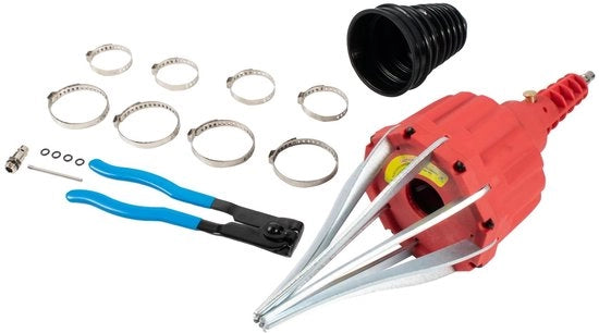 Impianto per manubrii universale set 20-120 mm - Piegabagno universale - Manubrio - Fermo manubrio - Fermo manubrio - Adatto per manubri in gomma - Attrezzatura per manubri