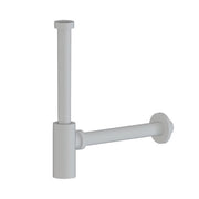 SIFONE TONDO IN ABS PER LAVABO- 11/4 Bianco Opaco- GOPLA- pezzi 1